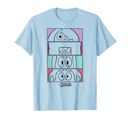 Steven Universe Eyes on You Character Close-Ups Cartoon T-Shirt