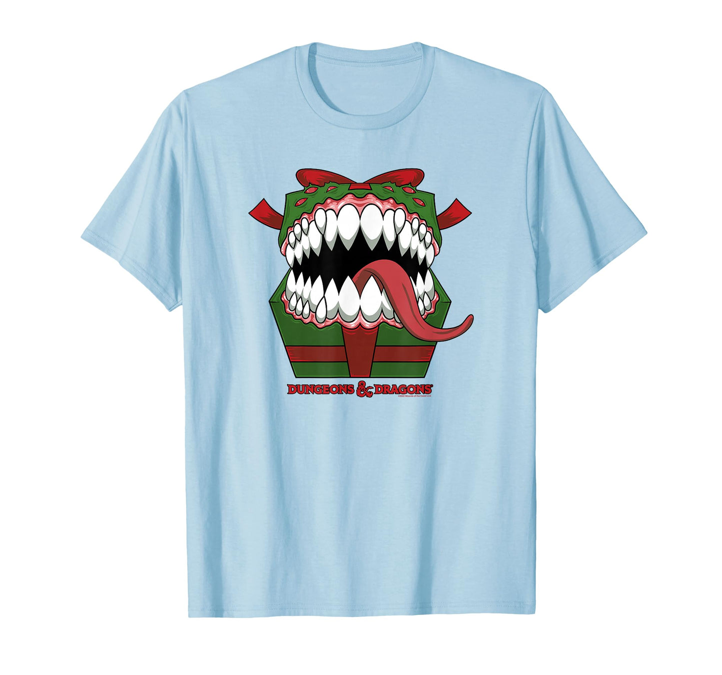 Dungeons & Dragons Christmas Gift Mimic Poster T-Shirt