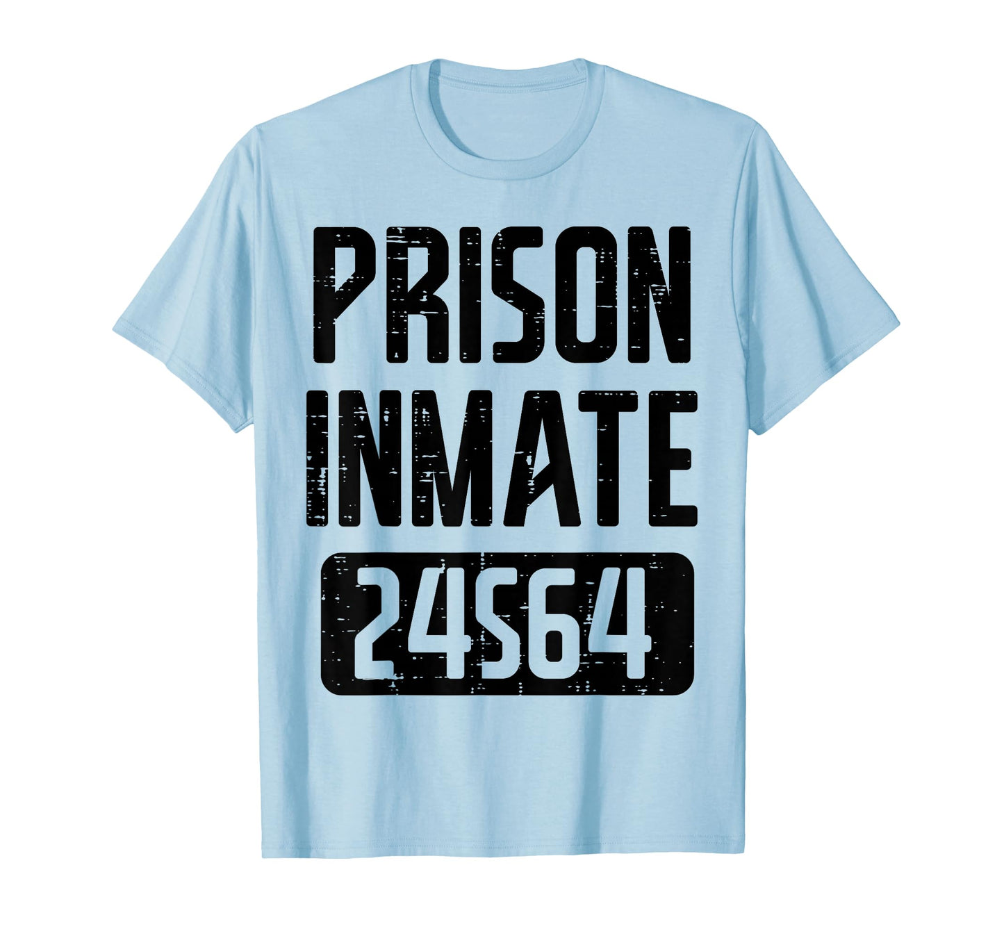 Prison Inmate Jail Prisoner Halloween Costume Men Women Kids T-Shirt