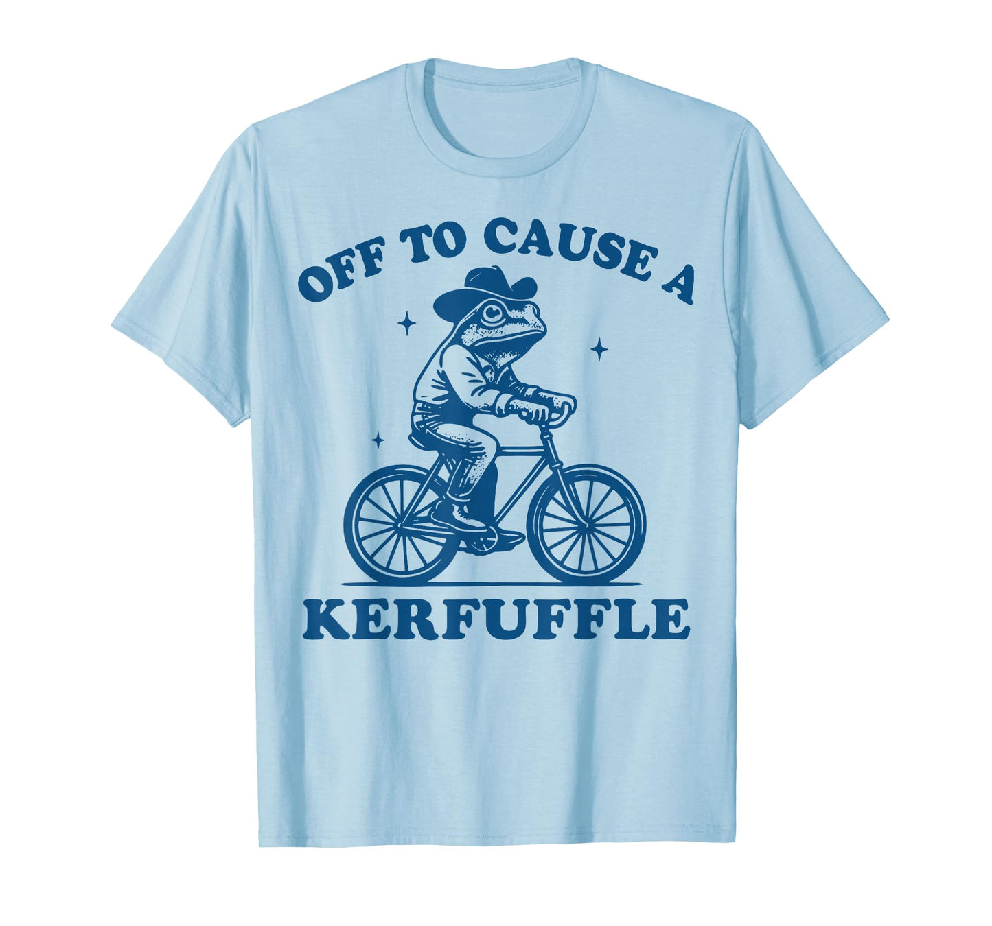 Off To Cause A Kerfuffle Frog T-Shirt