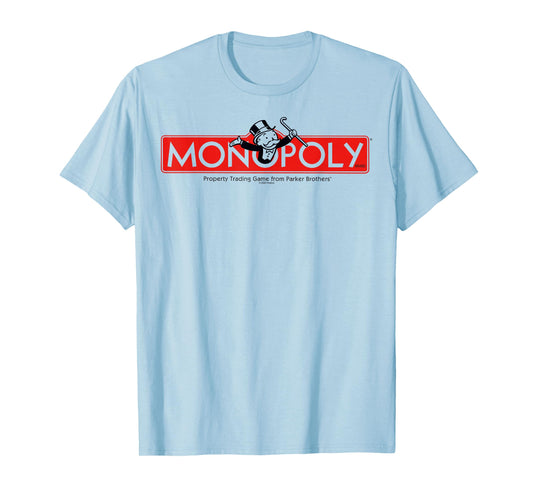 Monopoly Classic Vintage Game Board Title Logo T-Shirt