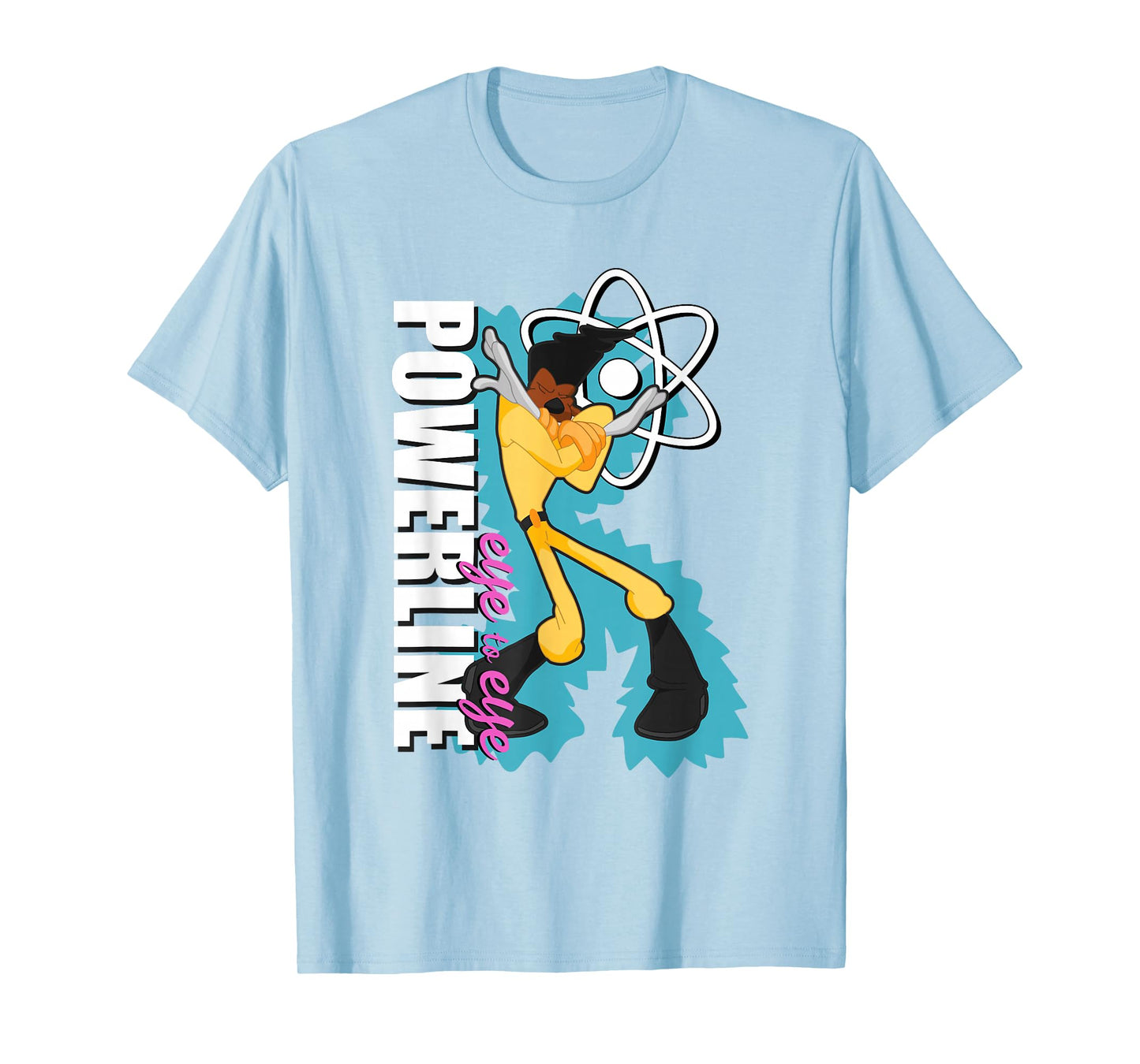 Disney A Goofy Movie Powerline Eye to Eye Dancing Portrait T-Shirt
