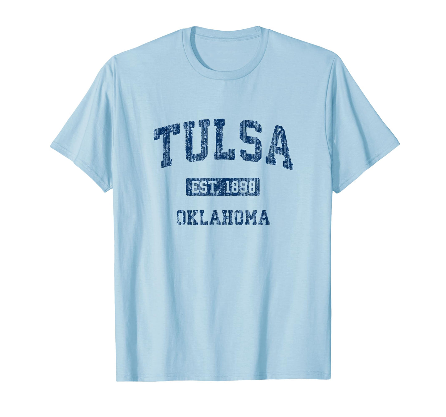Tulsa Oklahoma OK Vintage Athletic Sports Design T-Shirt