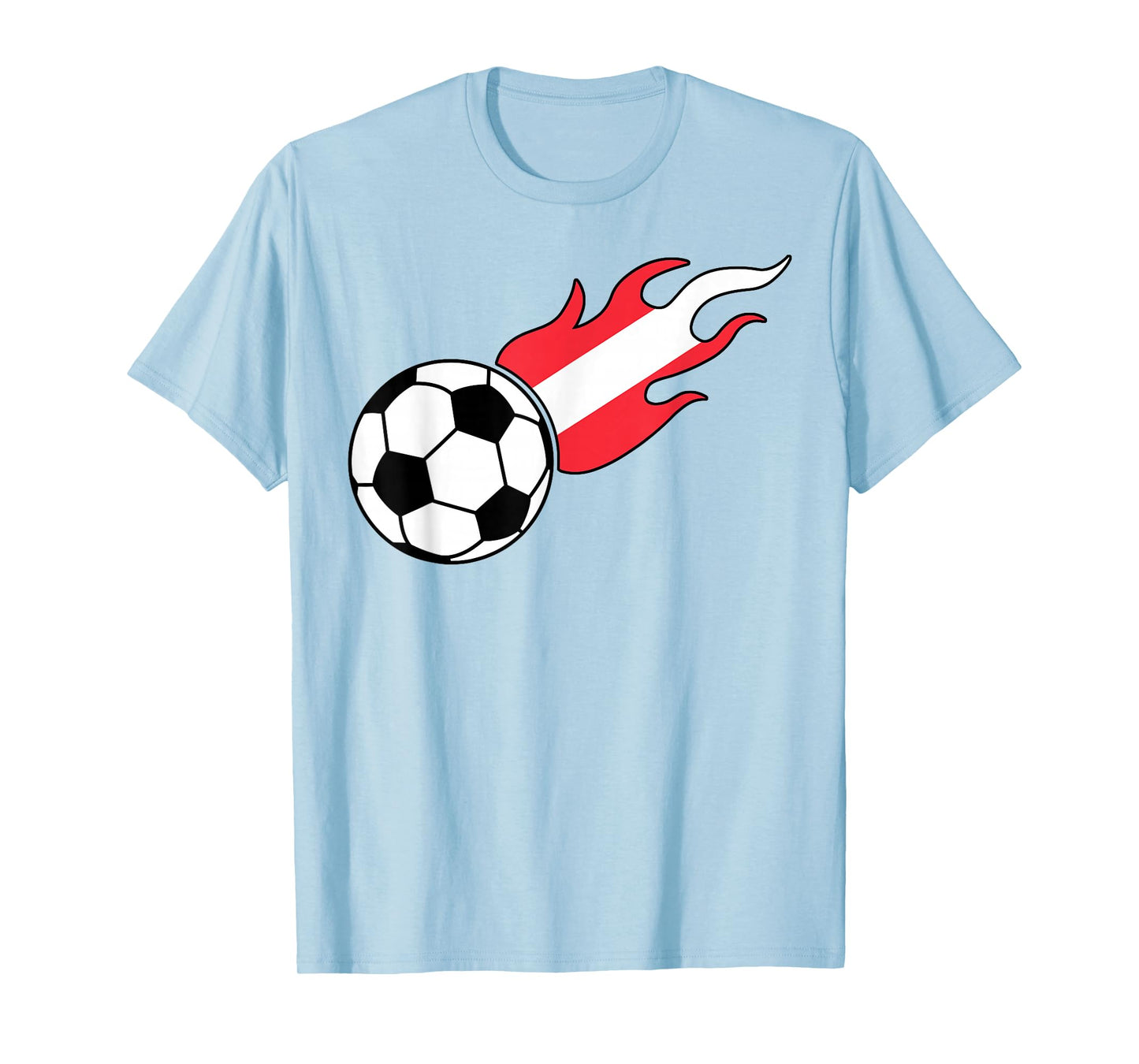 Austrian Flag Austria Soccer Lover T-Shirt
