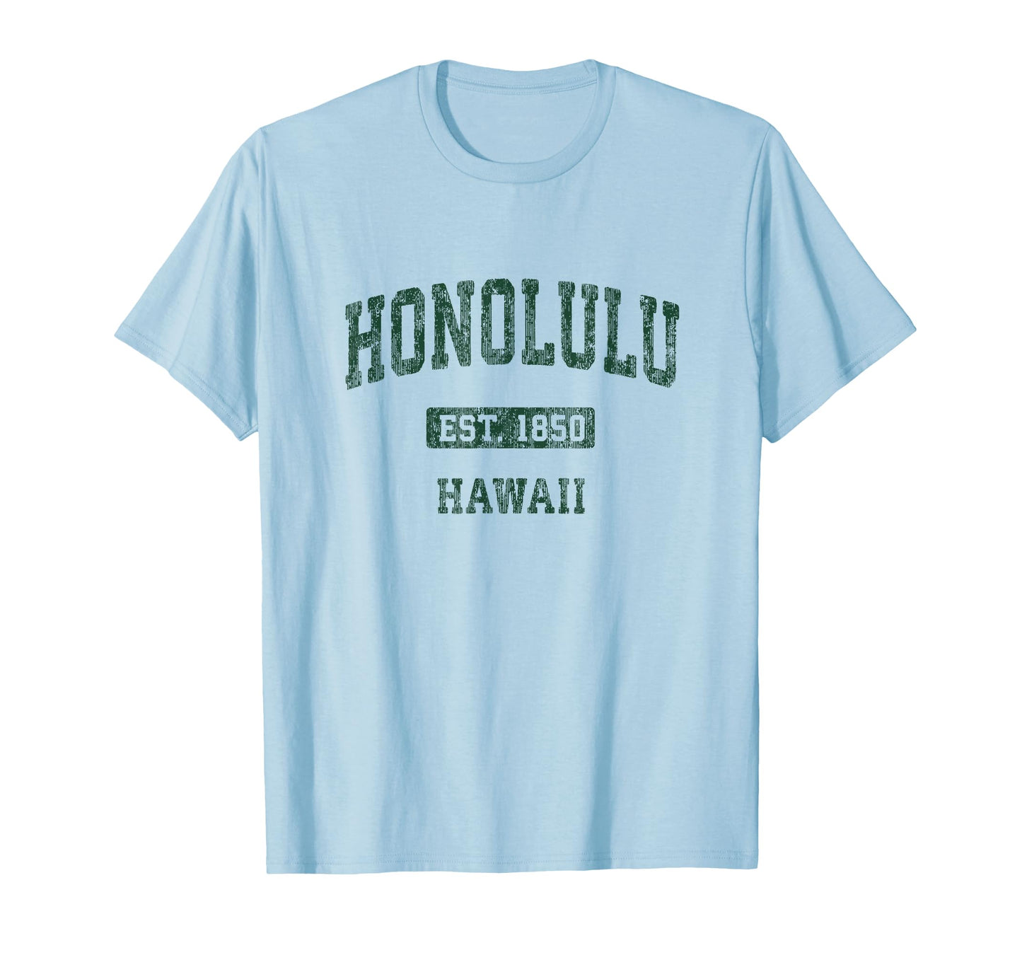 Honolulu Hawaii HI Vintage Athletic Sports Design T-Shirt