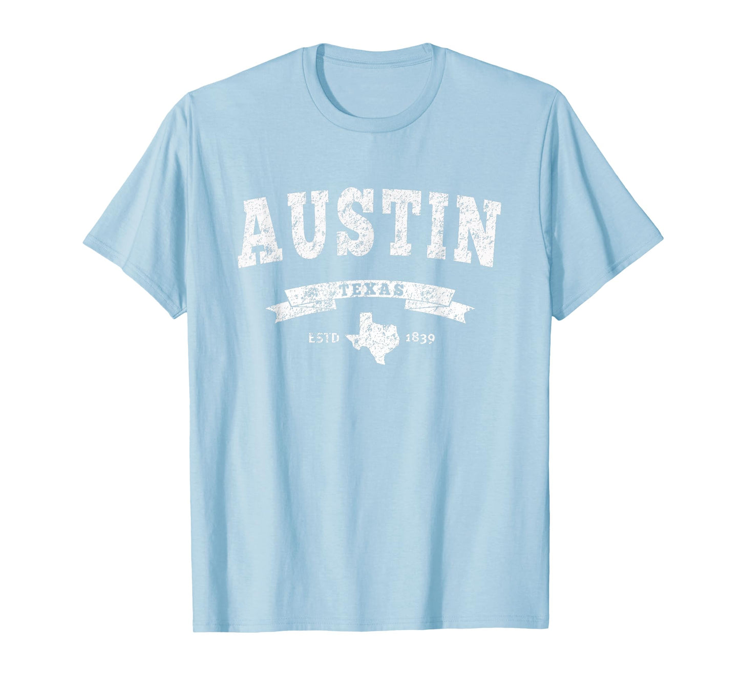 Vintage Austin Shirt Distressed Tee - TX Capital City T-Shirt