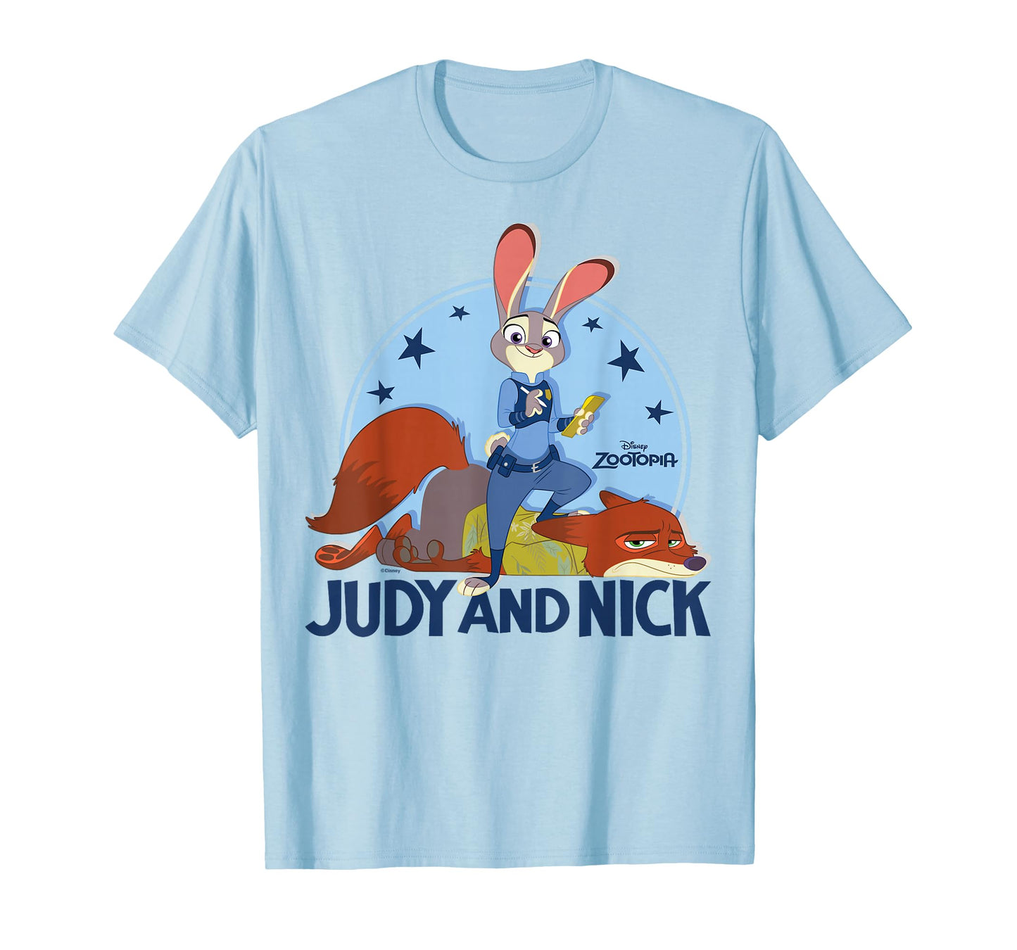 Zootopia - Judy And Nick Stars T-Shirt