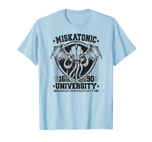 Miskatonic Cthulhu University 1690, Horror Fiction T-Shirt