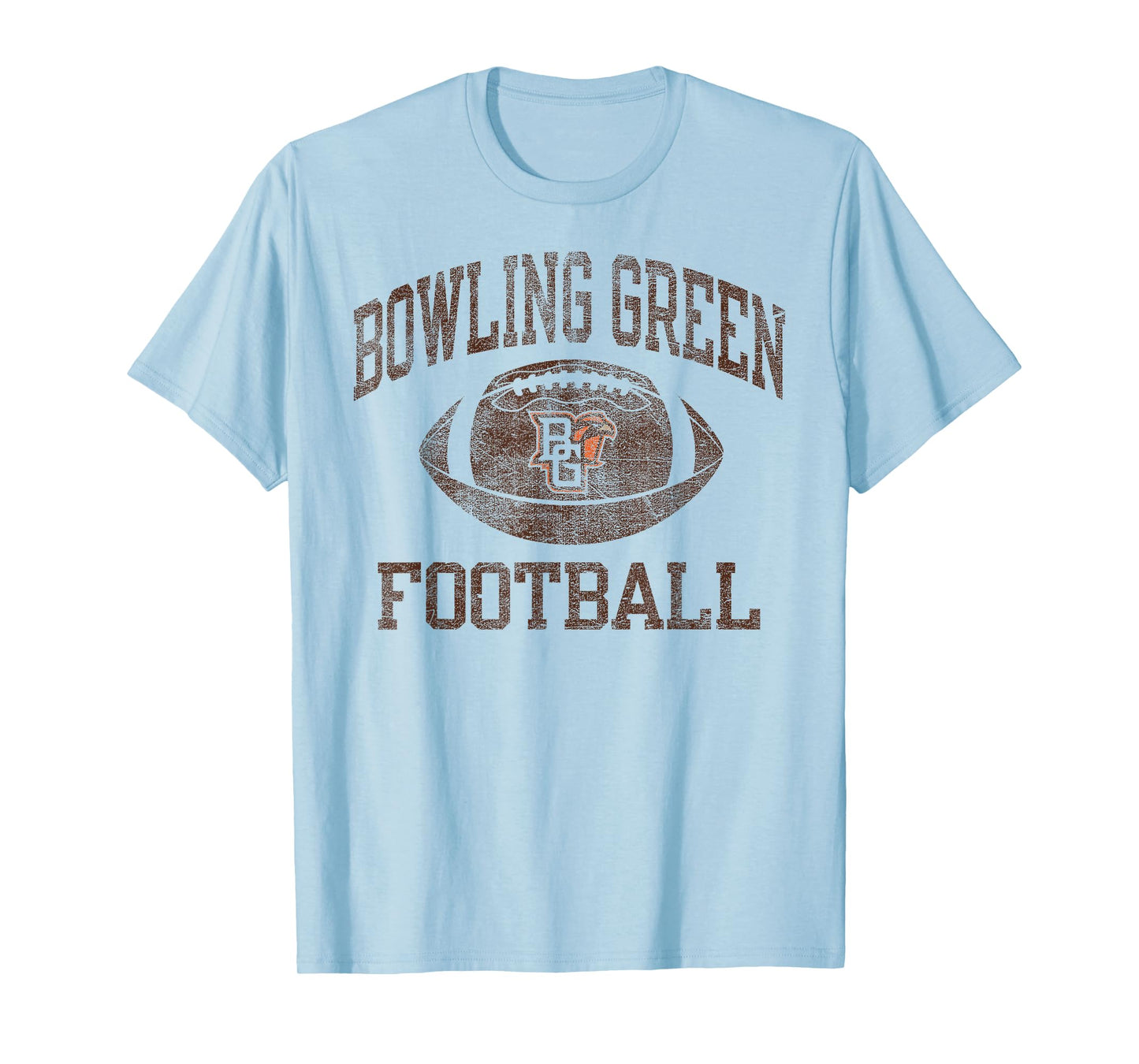 Bowling Green Falcons Football Intensity Vintage White T-Shirt