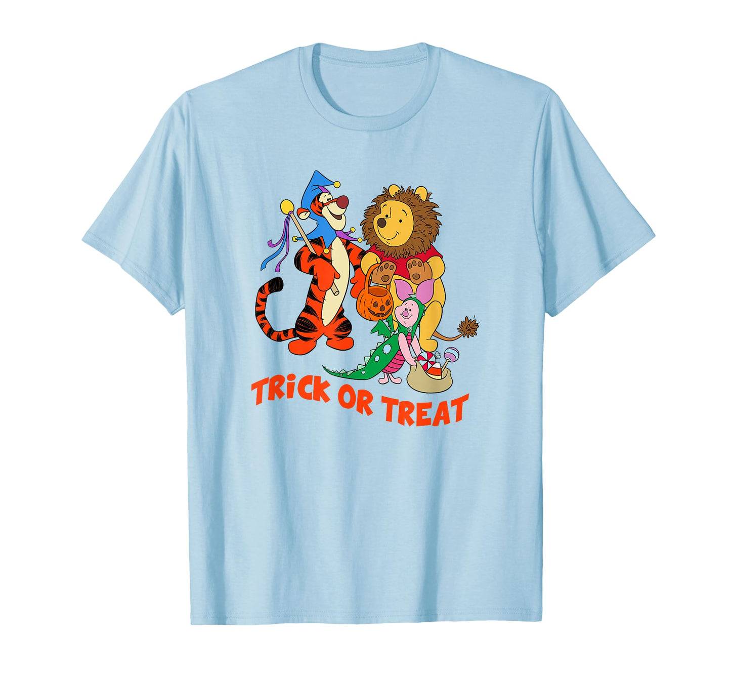 Disney Winnie The Pooh Halloween Group Shot Trick Or Treat T-Shirt