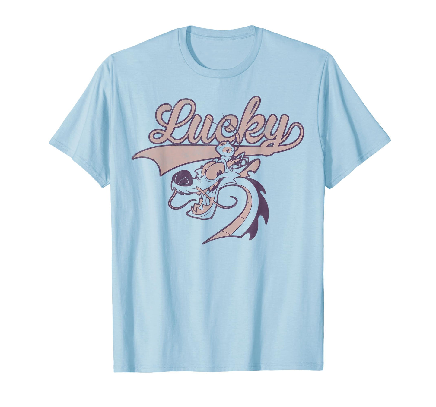 Disney Mulan Mushu and CRI-Kee Lucky Portrait T-Shirt