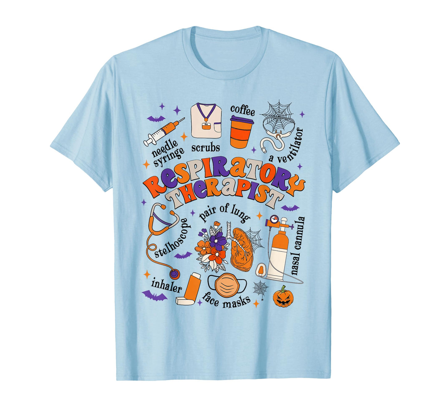 Respiratory Therapist Shirt Halloween Respiratory Therapist T-Shirt