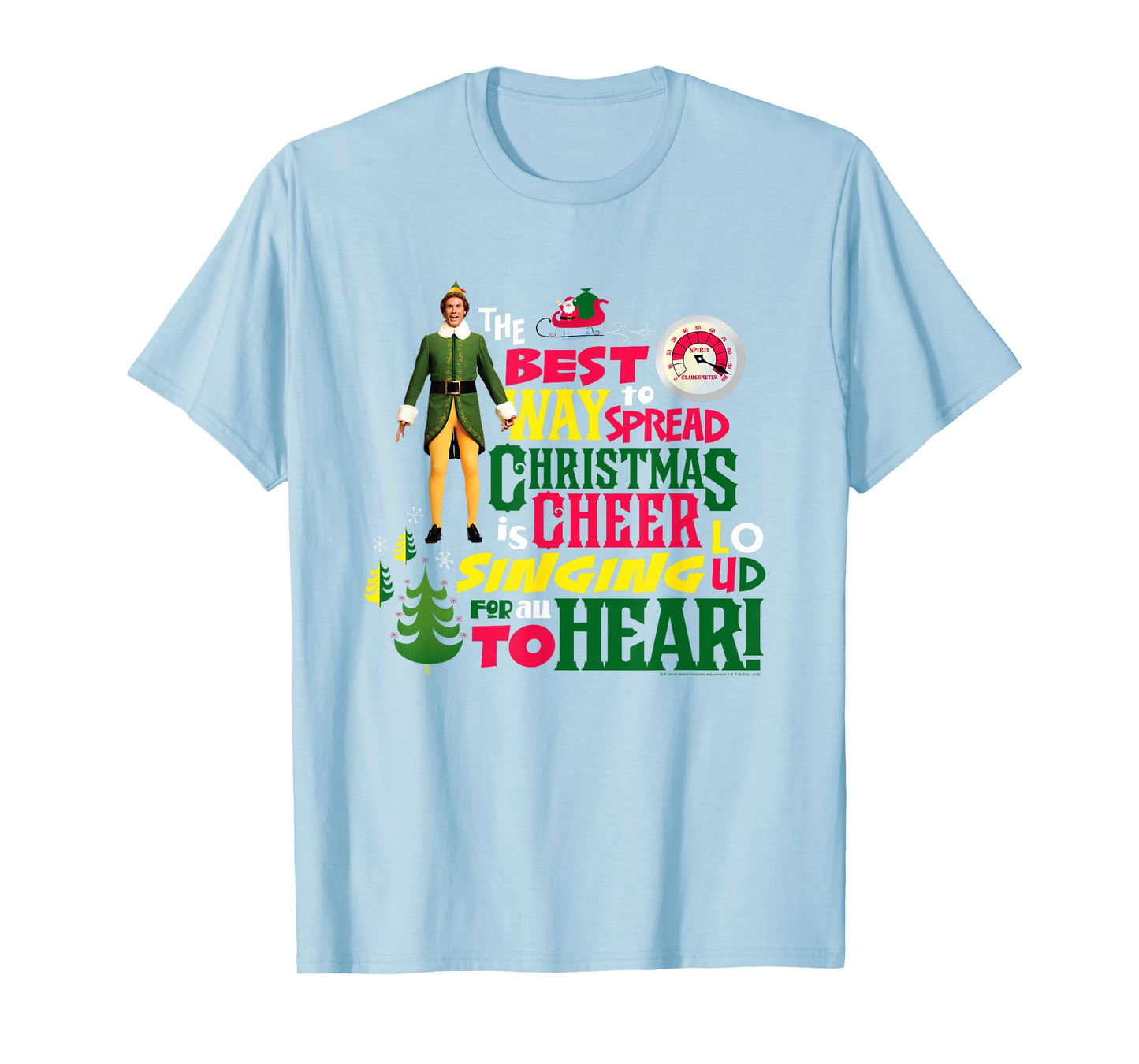 Elf Movie Christmas Cheer T-Shirt