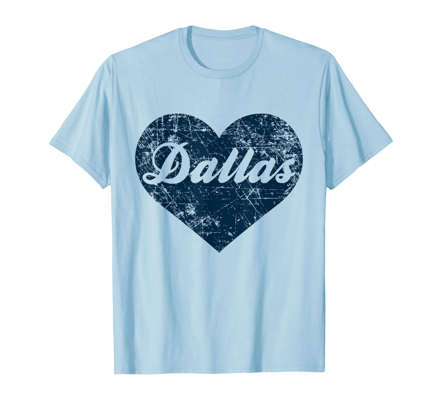 Dallas Heart Texas Gift T-Shirt