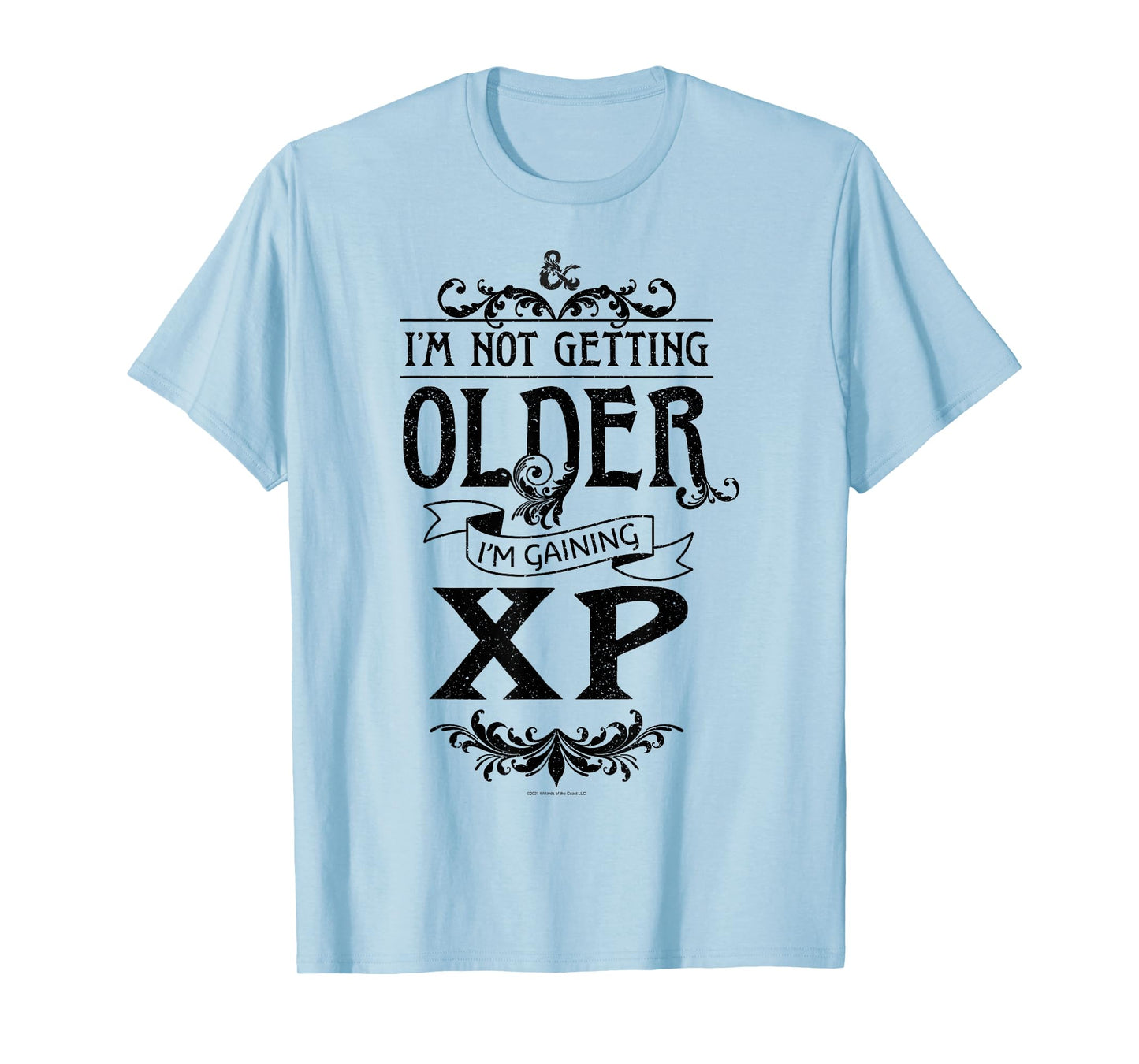 Dungeons & Dragons Birthday I'm Gaining XP Not Getting Old T-Shirt
