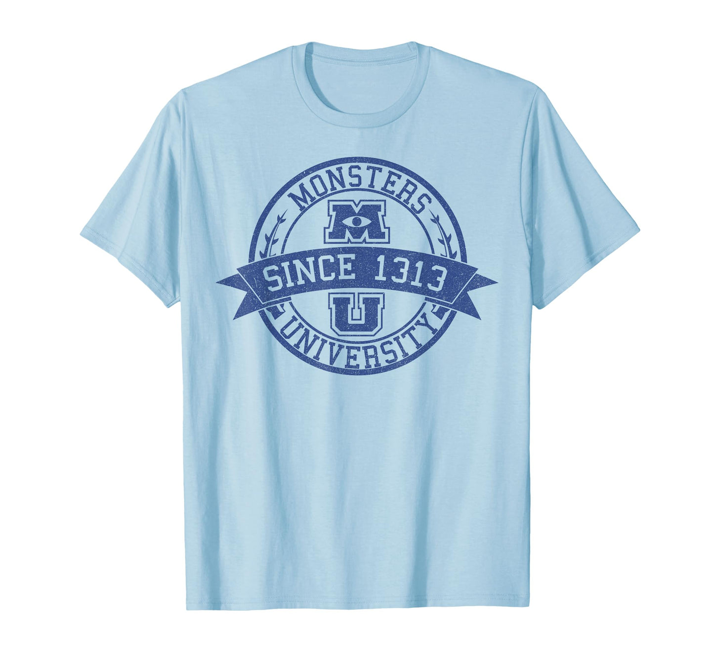 Disney Monsters University Since 1313 Collegiate Badge T-Shirt