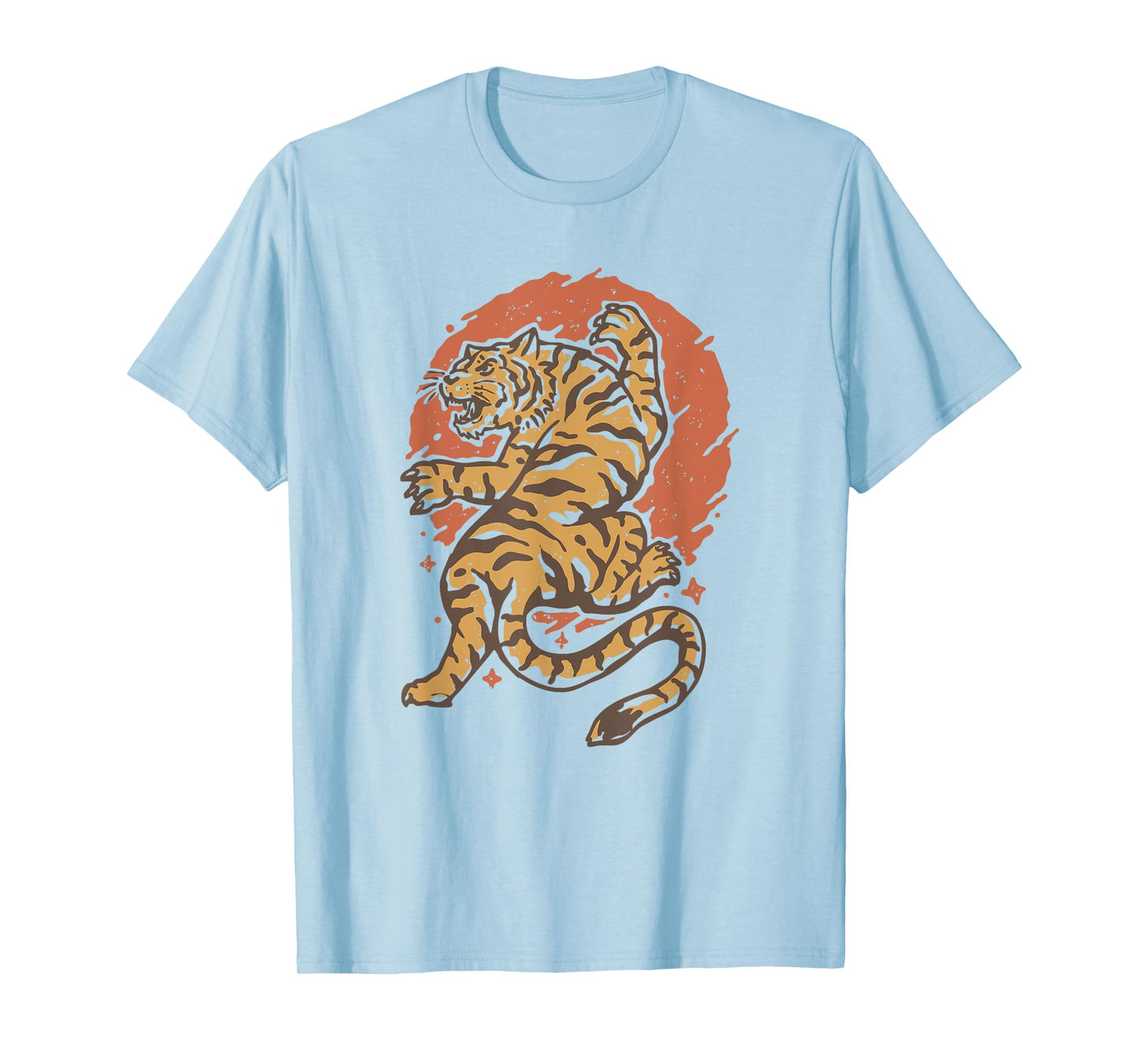 Vintage Japanese Style Tiger T-Shirt