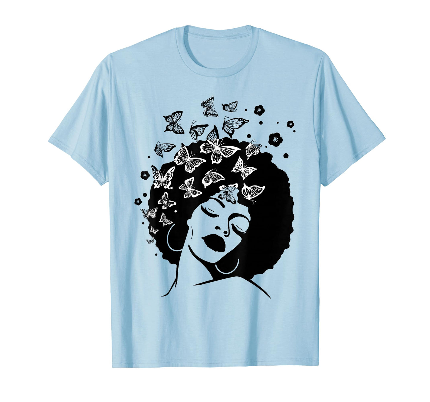 Melanin Queen African American Strong Black Natural Afro T-Shirt