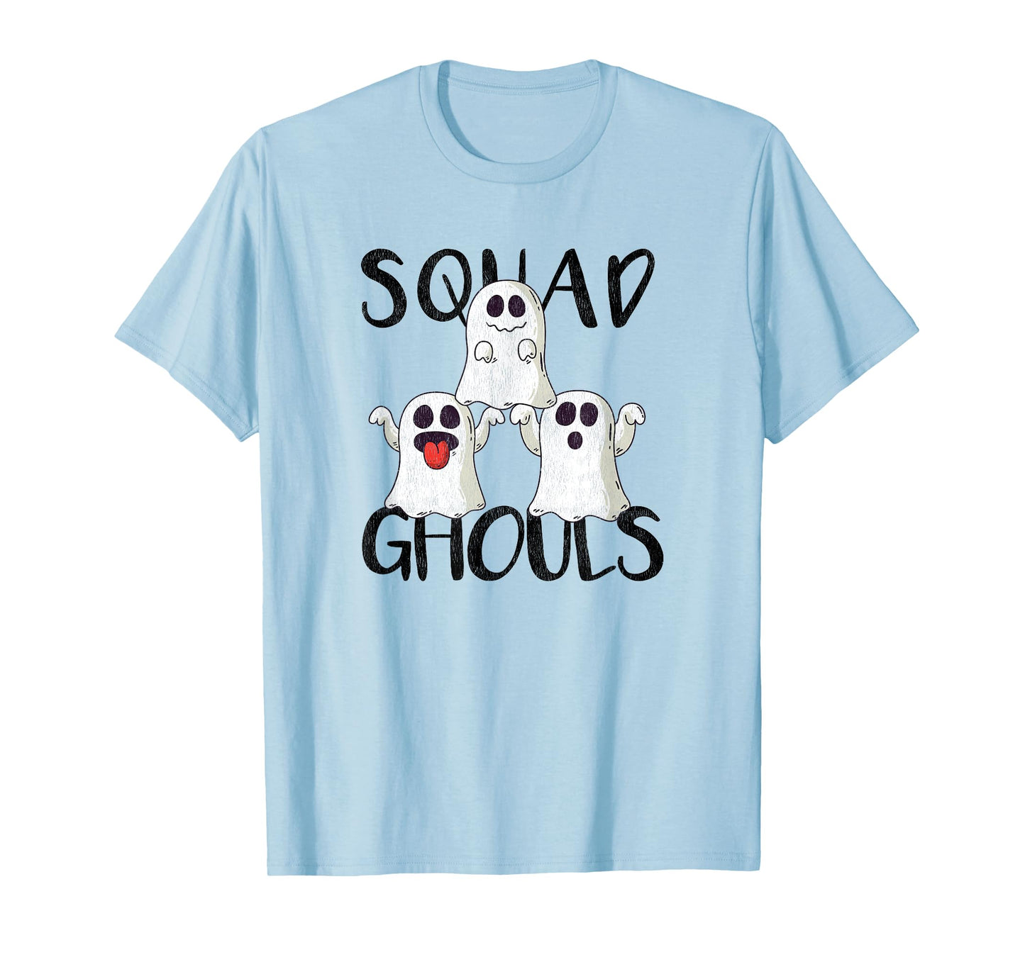 Squad Ghouls Cheerleading Halloween T-Shirt
