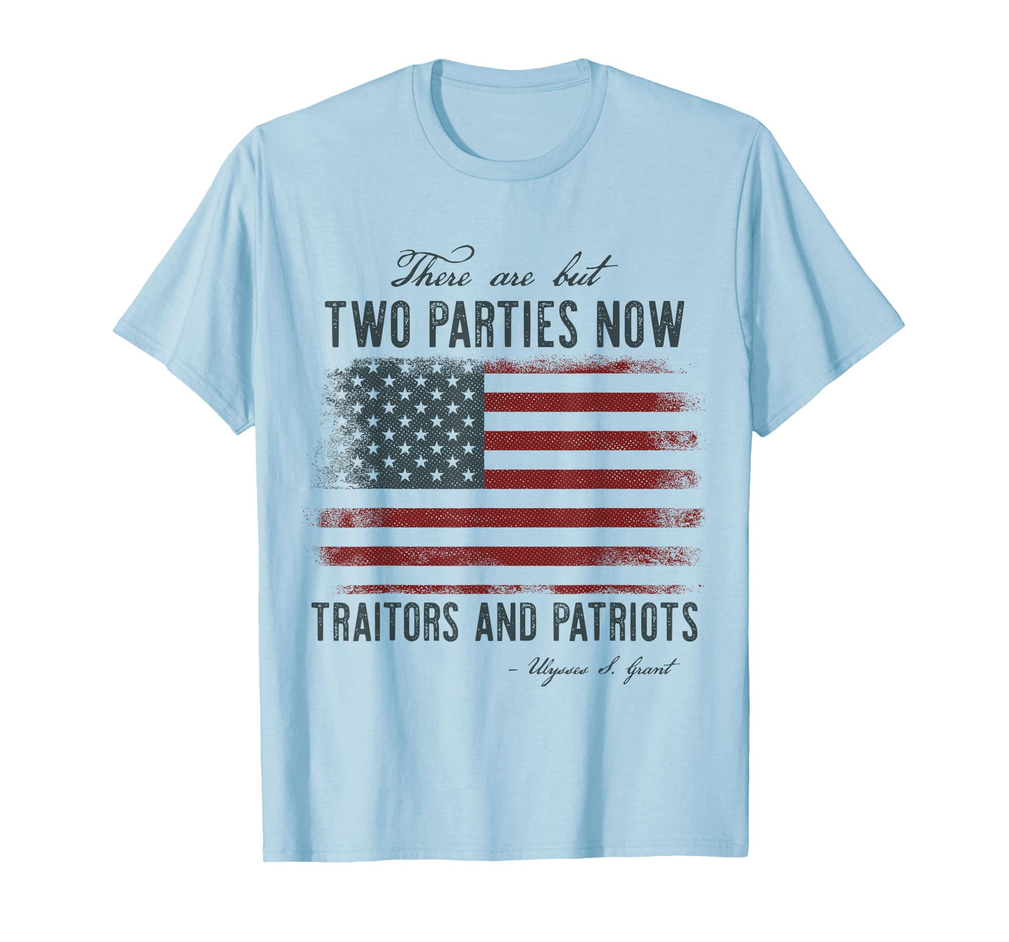 Traitors And Patriots Trump 2024 Republican Conservative T-Shirt