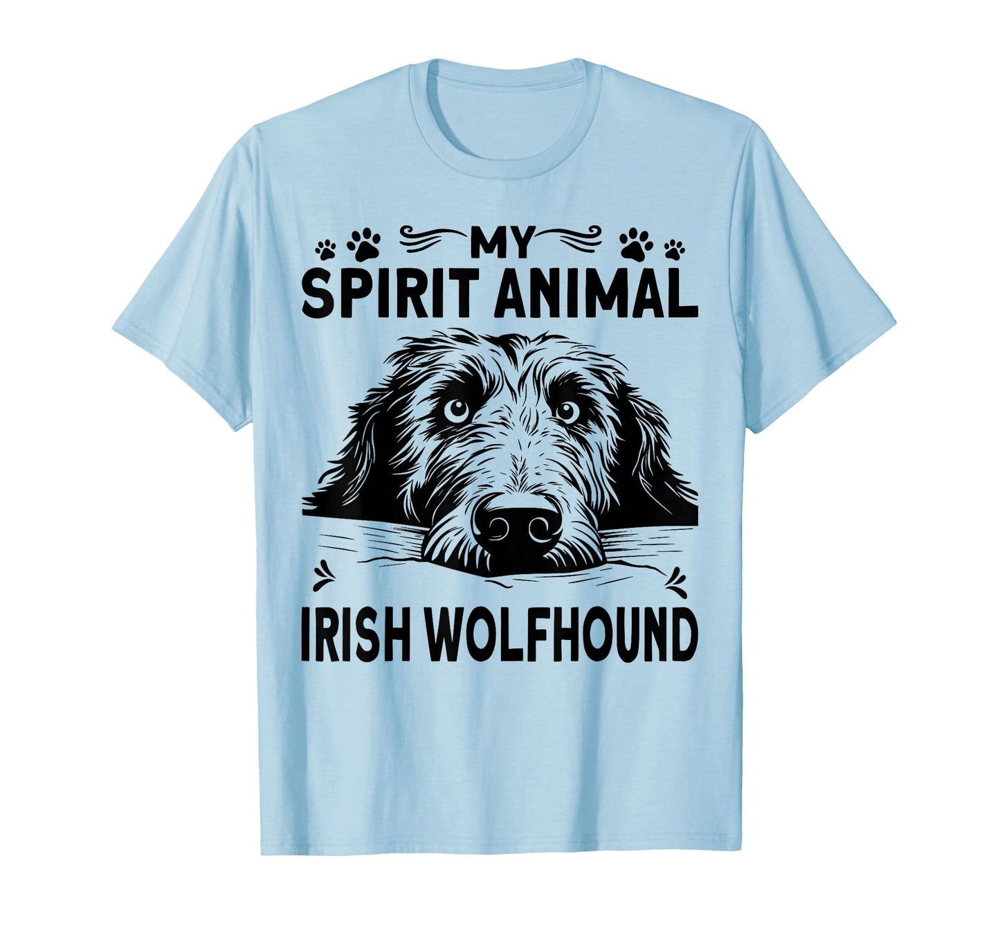 Irish Dog Greyhound Clothes Ireland Irish Wolfhound T-Shirt