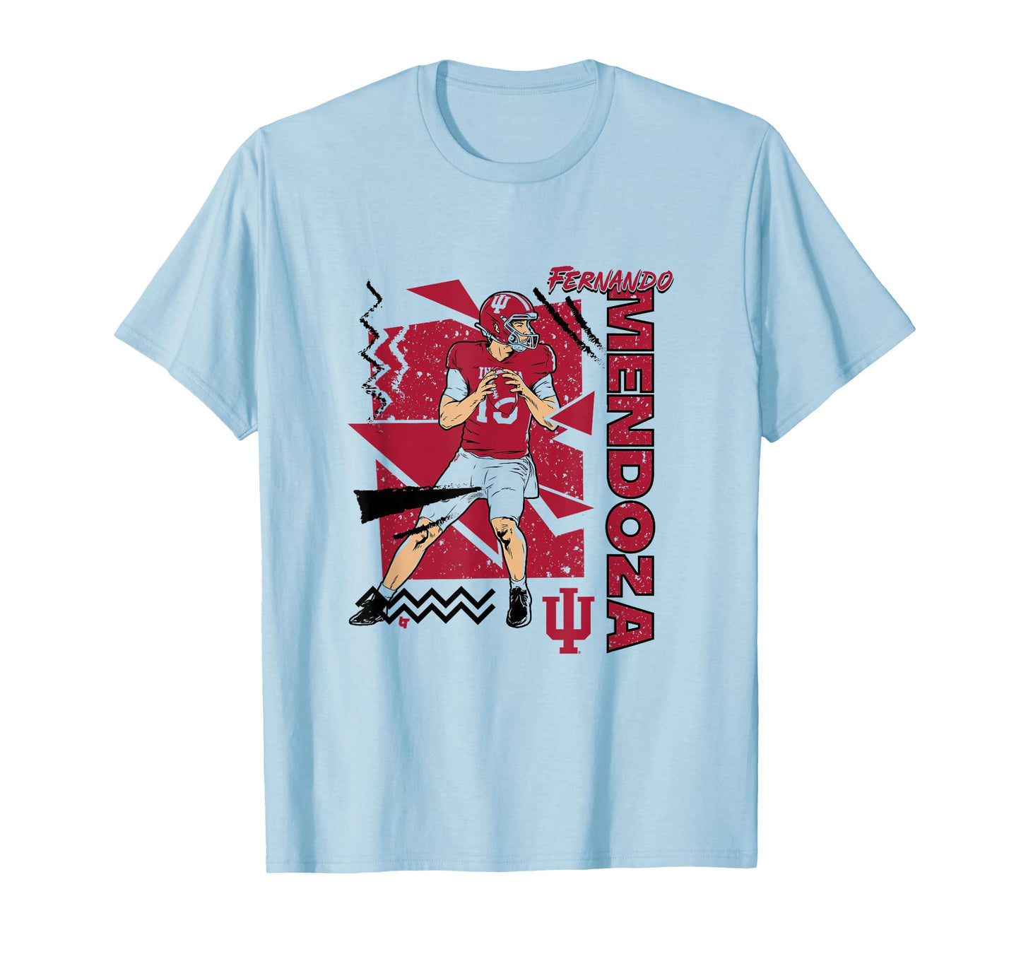 Indiana Football: Fernando Mendoza 90s Style T-Shirt
