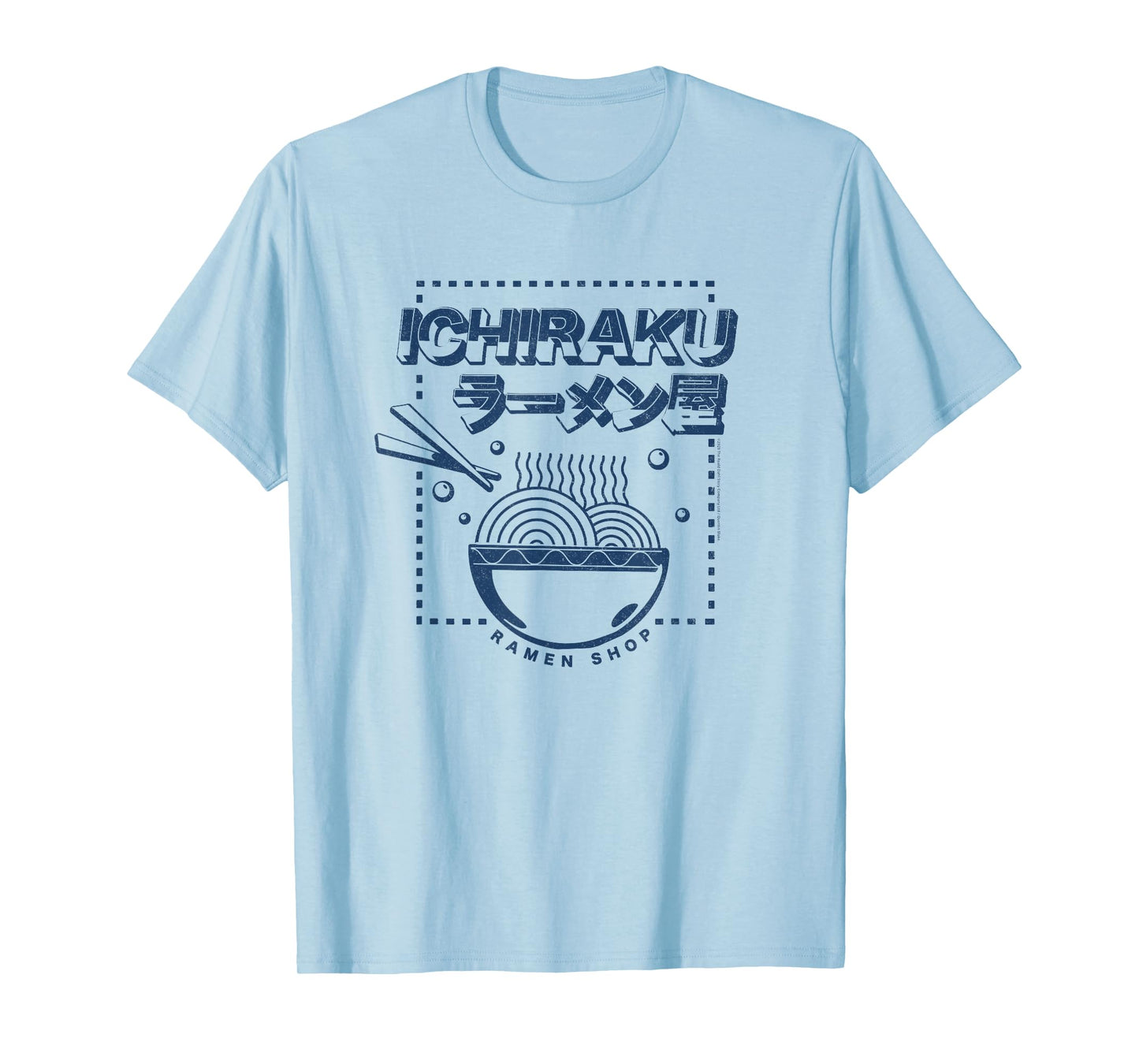 Naruto Shippuden Ichiraku Ramen Shop Logo Anime T-Shirt