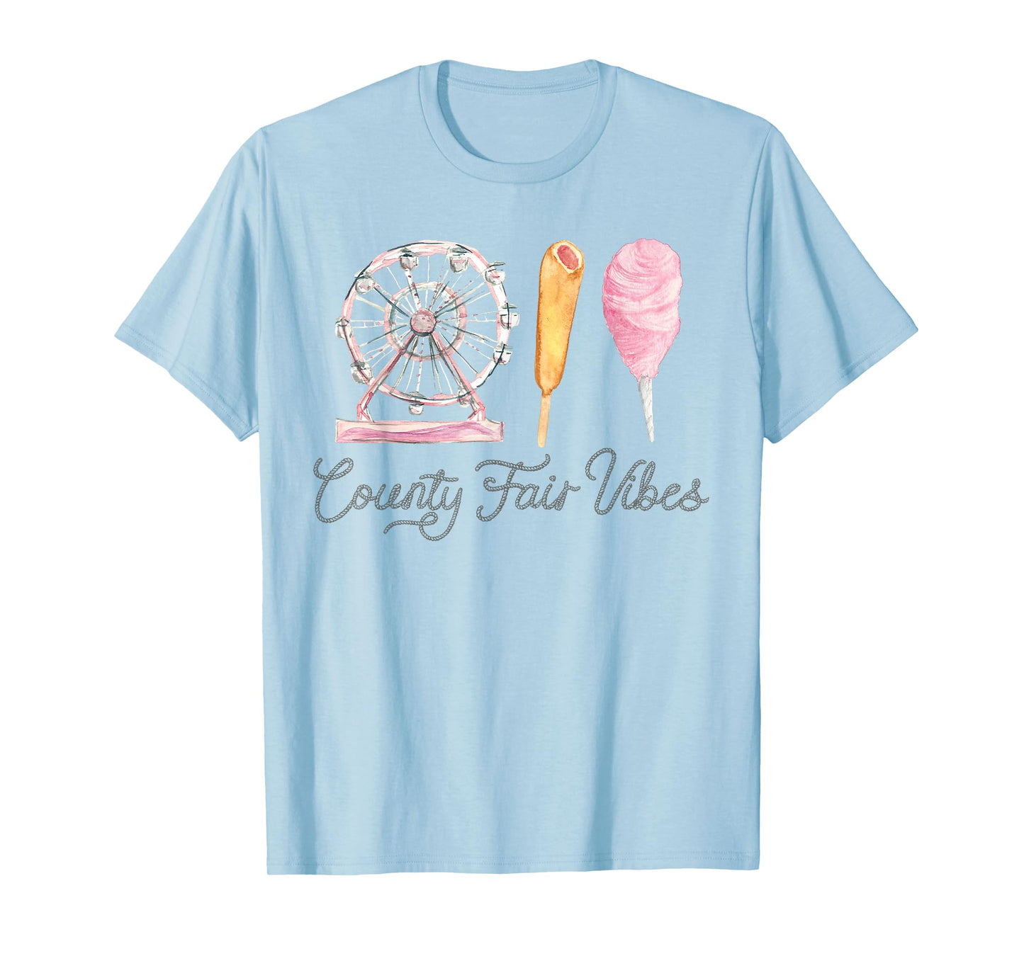 COUNTY FAIR VIBES, FAIR THEMED BIRTHDAY, RODEO OUTFIT T-Shirt