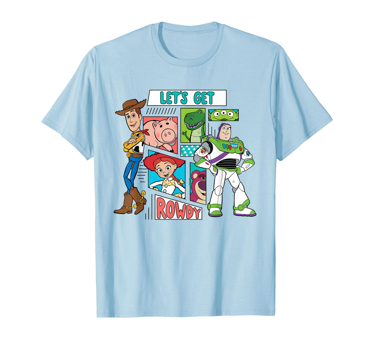 Disney & Pixar's Toy Story 30th Anniversary Let's Get Rowdy T-Shirt