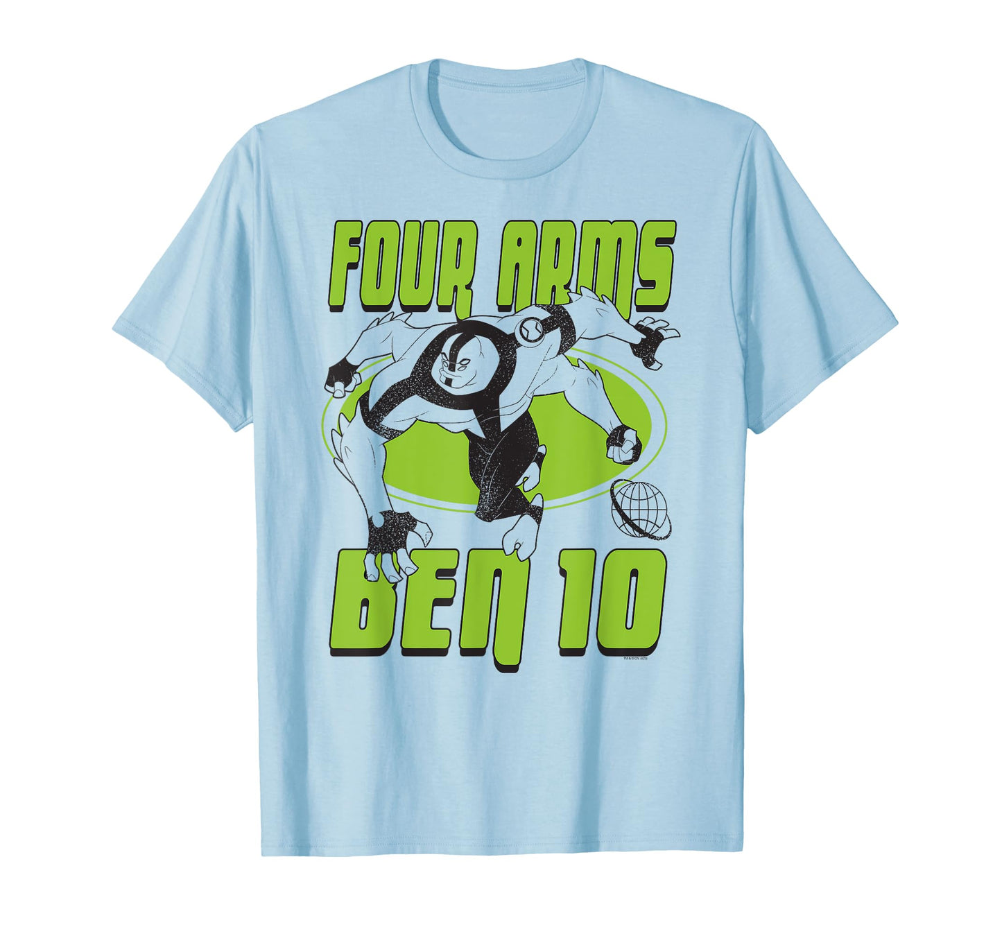 Ben 10 Four Arms Alien Cartoon T-Shirt