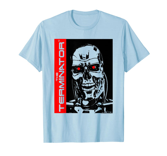 The Terminator High Contrast Endoskeleton Robot Action Movie T-Shirt