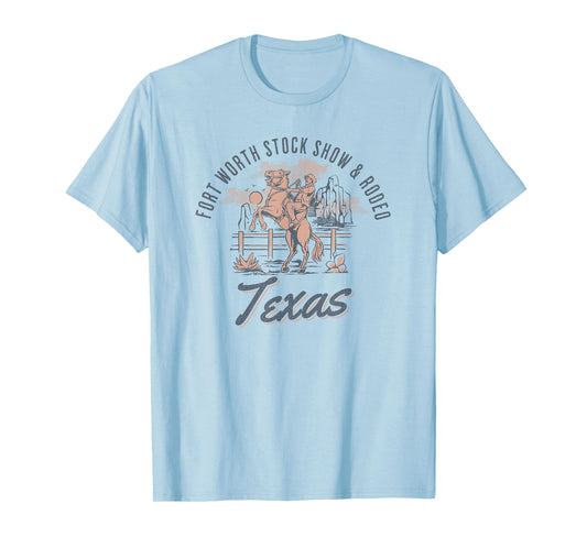 Fort Worth Stock Show & Rodeo Texas T-Shirt