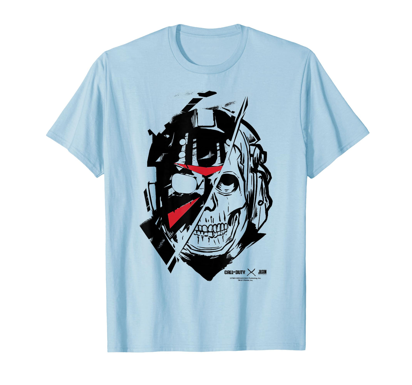 Jason Universe x Call of Duty Crossover Military Helmet T-Shirt