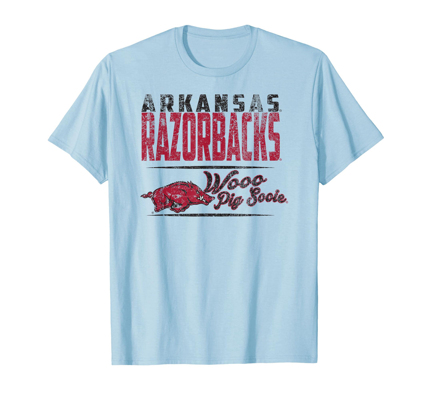 Arkansas Razorbacks Vintage Brush Officially Licensed T-Shirt