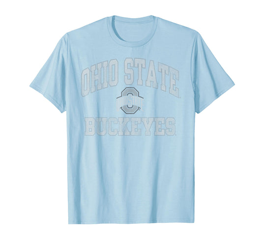 Ohio State Buckeyes Vintage Worn Red Officially Licensed T-Shirt