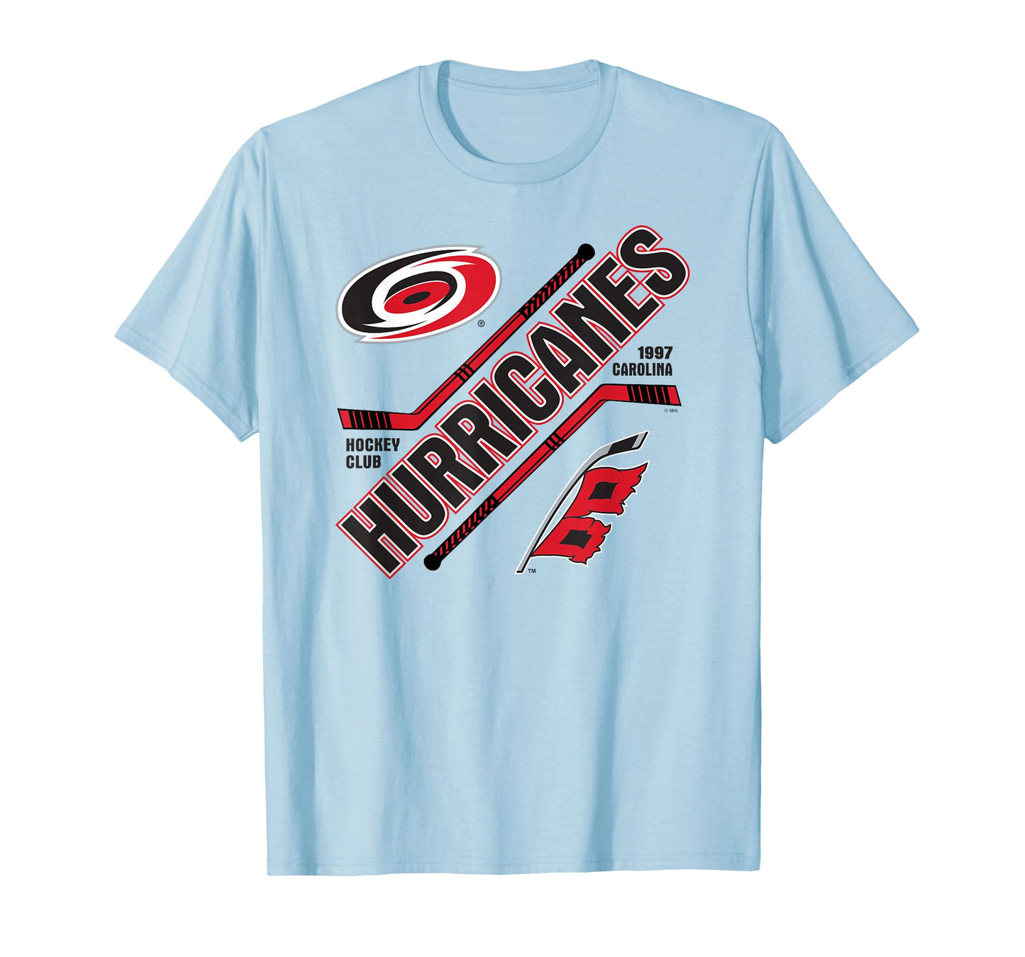 Carolina Hurricanes Force Heather Gray Officially Licensed T-Shirt