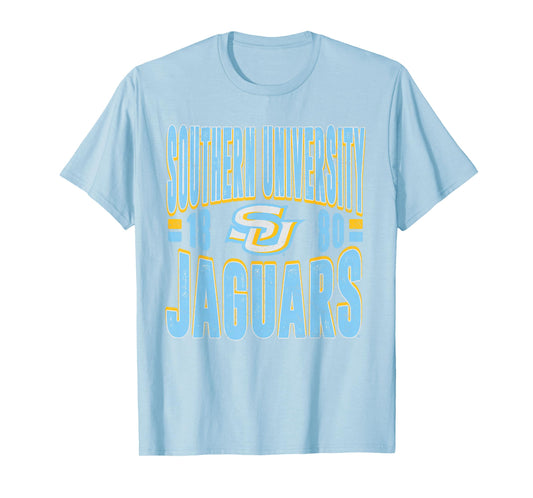Southern Jaguars Vintage 90's Retro White T-Shirt