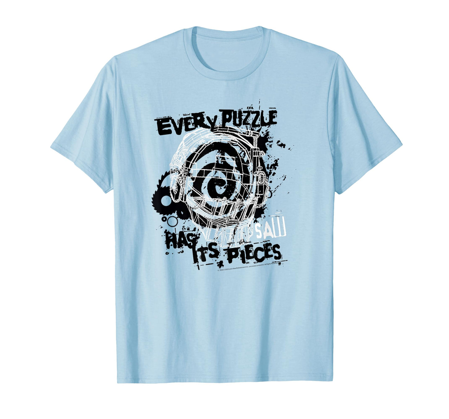 Saw Every Puzzle Has Its Pieces Horror Movie T-Shirt