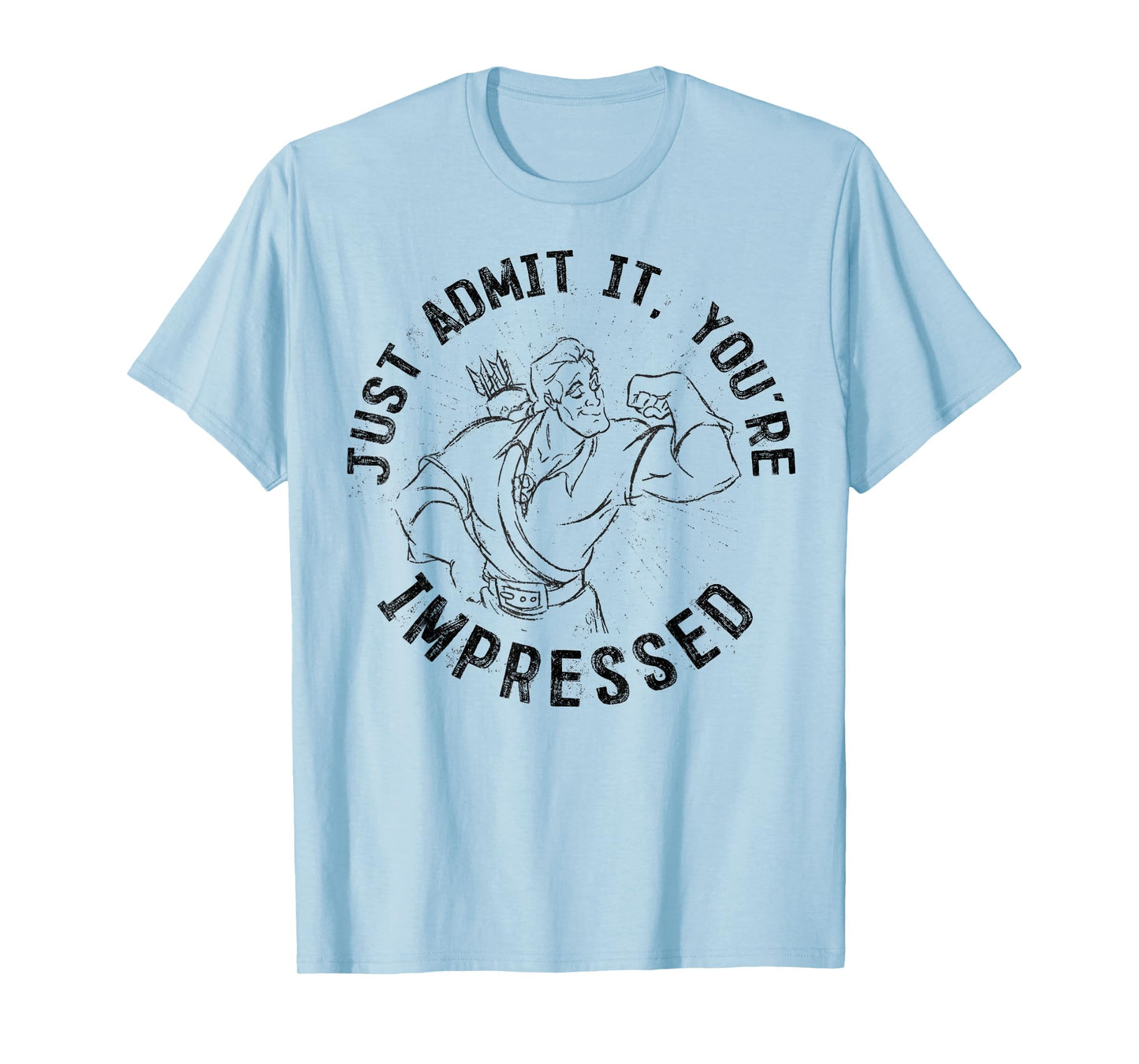 Disney Beauty & The Beast Gaston Impressive Graphic T-Shirt T-Shirt
