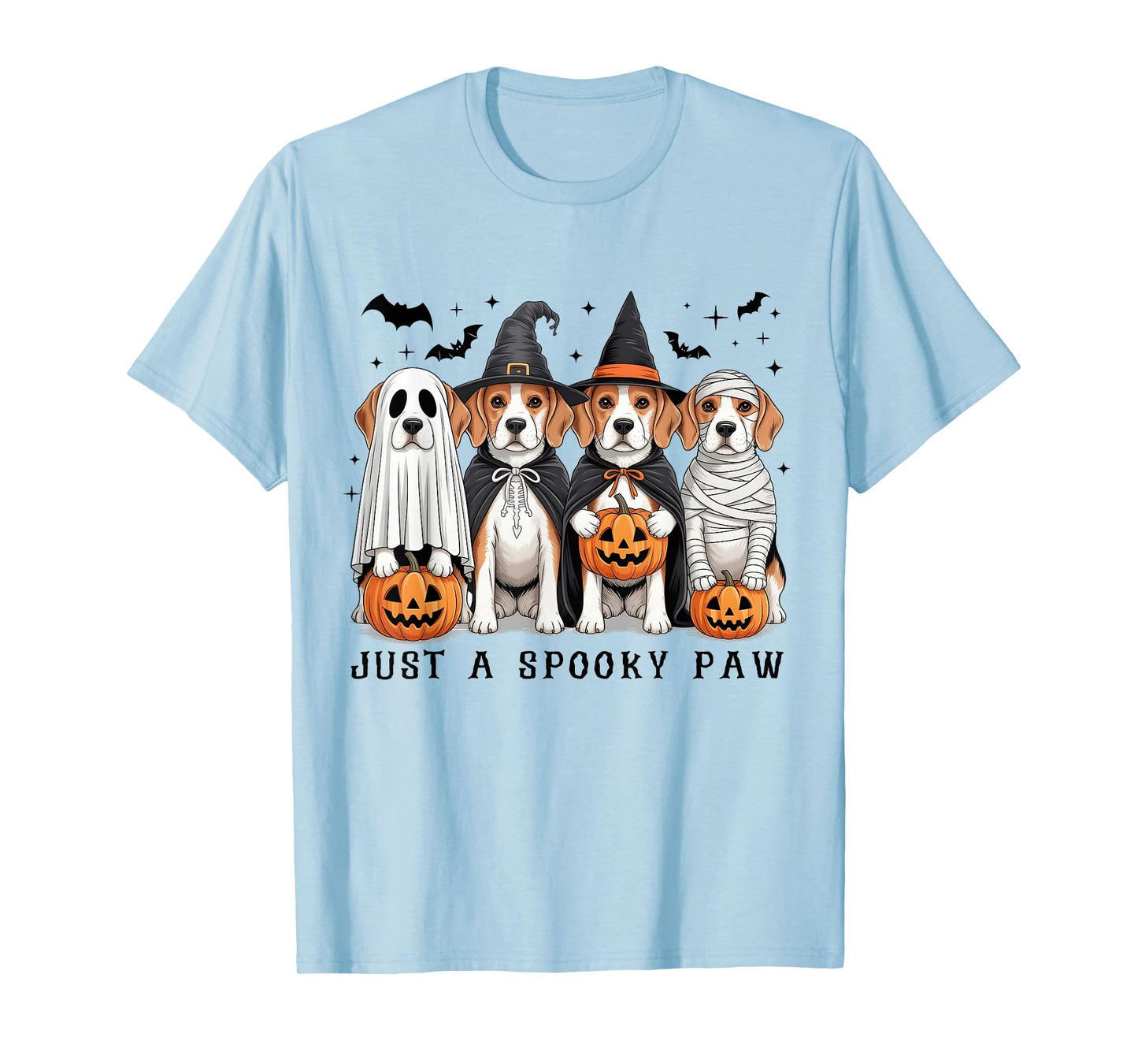 Beagle Ghost Cute Dog Halloween Thanksgiving T-Shirt