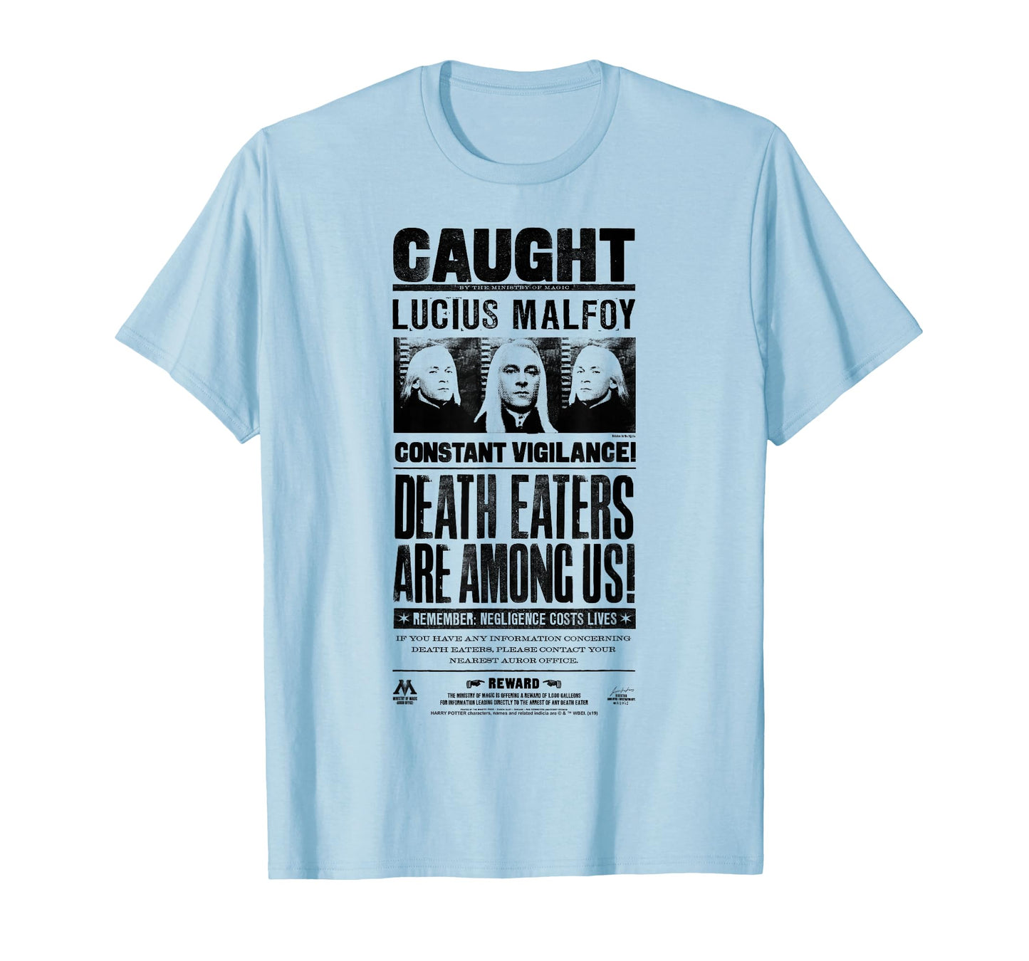 Harry Potter Lucius Malfoy Caught Poster T-Shirt