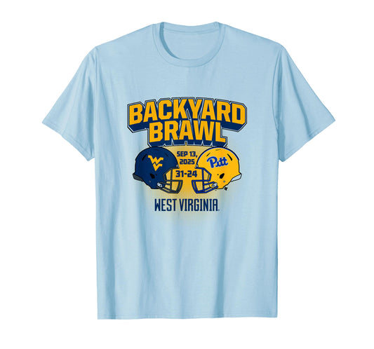 West Virginia Football - Backyard Brawl Champs - WVU T-Shirt