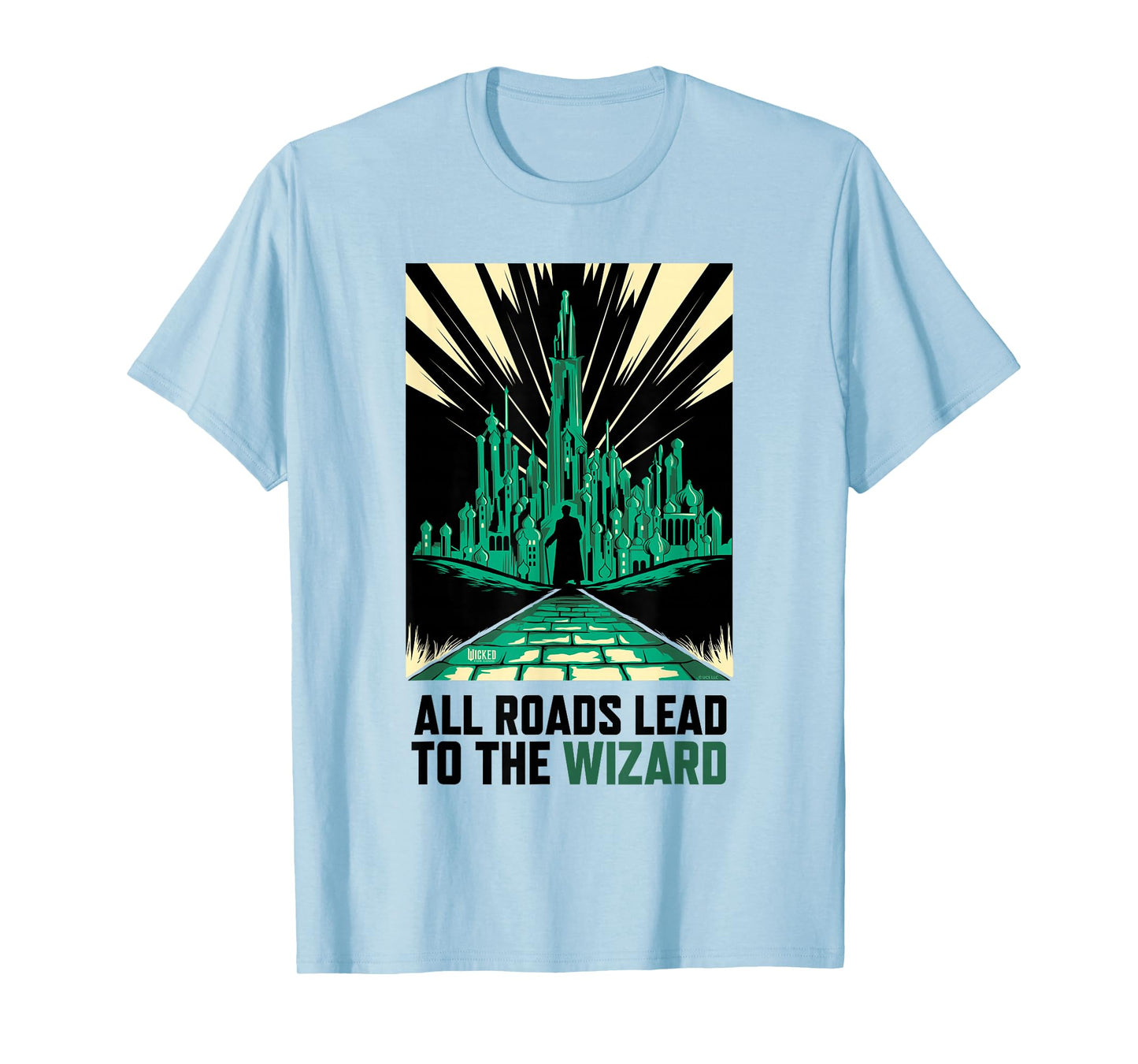 Wicked: For Good All Roads Lead to the Wizard T-Shirt