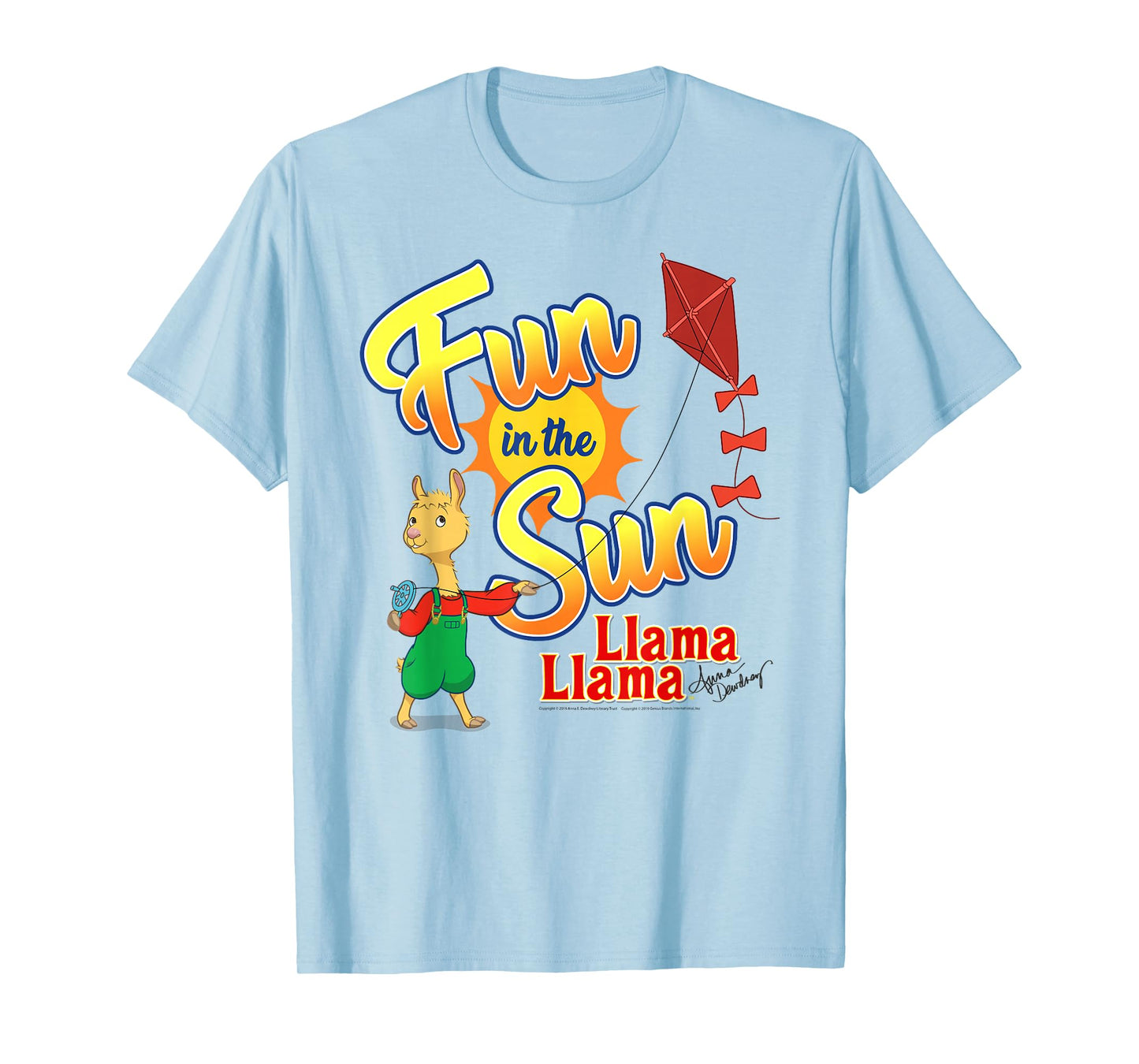 Llama Llama Red Pajama Netflix Fun in The Sun Tee Shirt T-Shirt