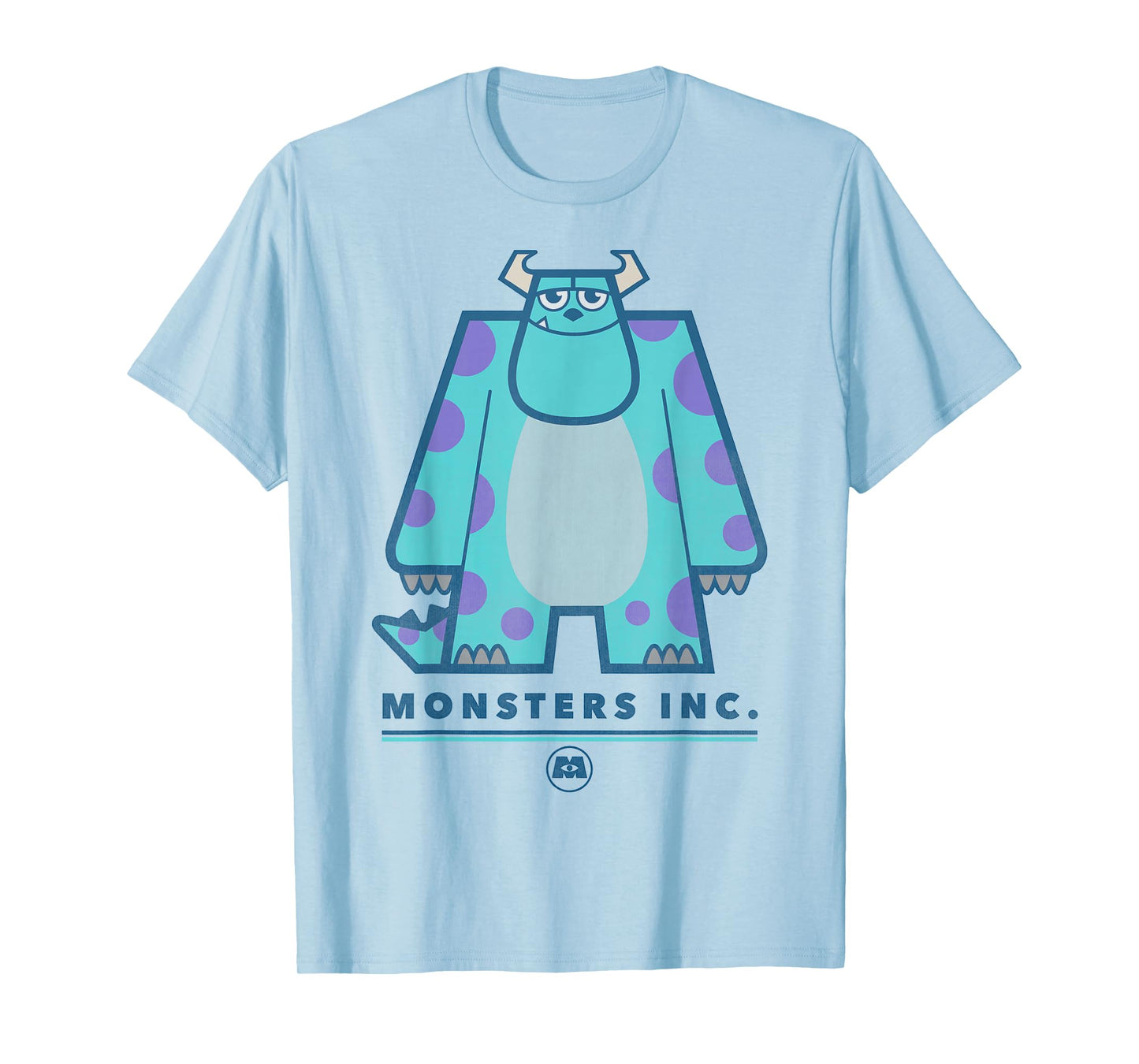 Disney Pixar Monsters Inc. Sully Simple Portrait T-Shirt