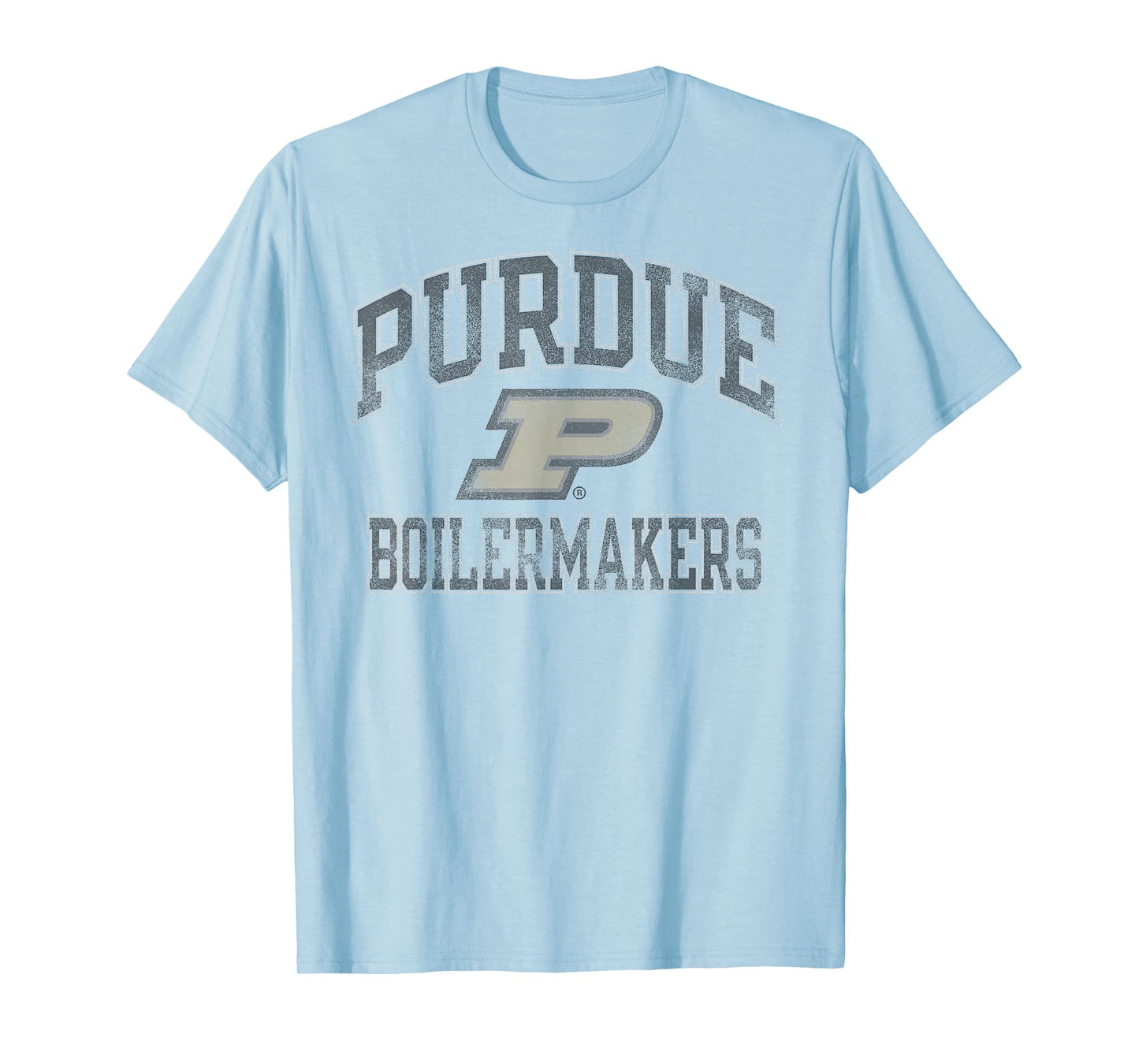 Purdue Boilermakers Vintage Worn Gray Officially Licensed T-Shirt