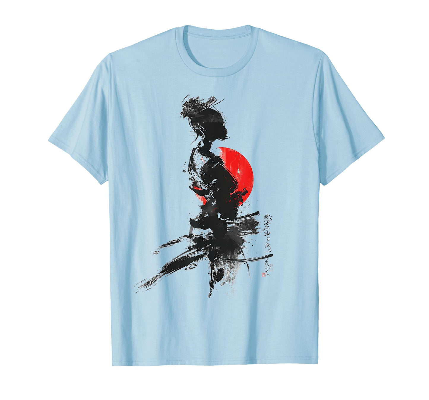 Anime Abstract Women Human Art Graphic Anime T-Shirt