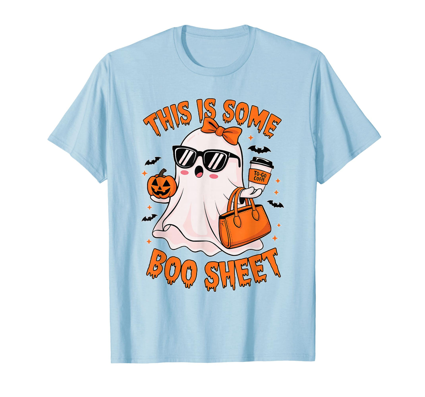 This is Some Boo Sheet Funny Retro Halloween Ghost Men Women T-Shirt