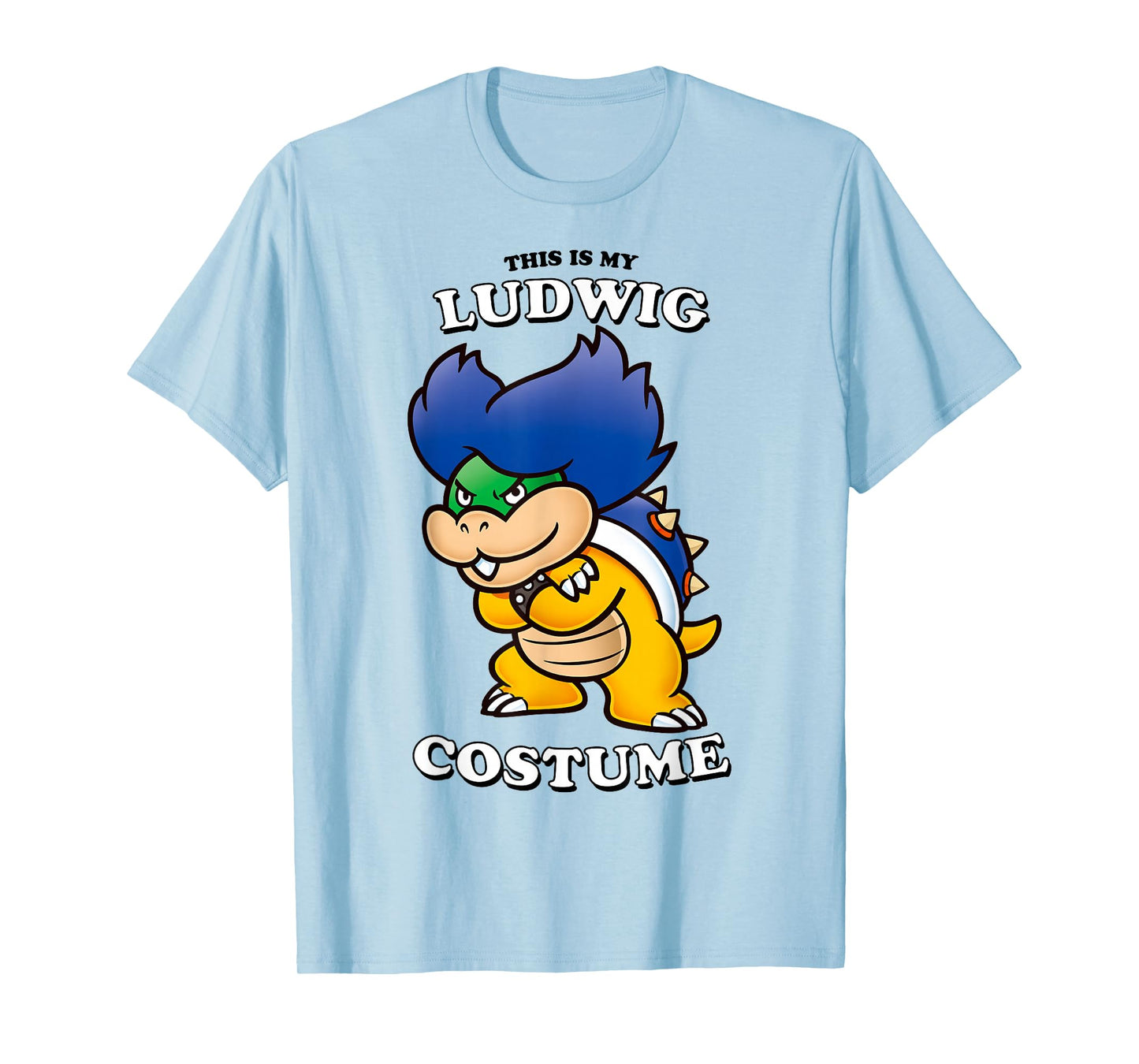Super Mario Bros Halloween This Is My Ludwig Costume T-Shirt