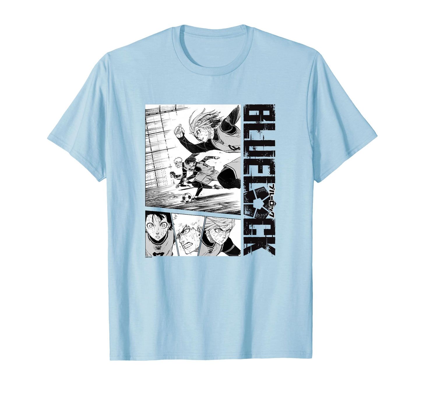 Blue Lock Bachira Kunigami Chigiri with The Goal Scent Logo T-Shirt